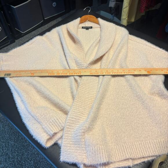 Boston Proper Oversized Cardigan Blush Ballet Pink Size XS/S SOFT Nylon Blend - Picture 3 of 5